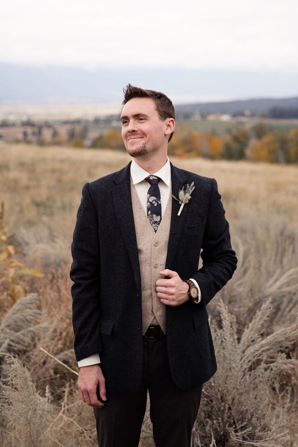 Groom boutonniere in Missoula, Montana Missoula Florist