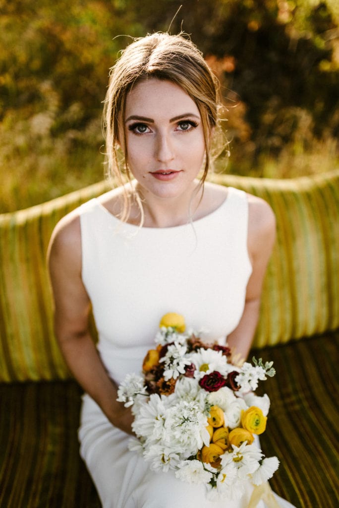 MIssoula Wedding Flowers Rocky Mountain Bride Shoot
