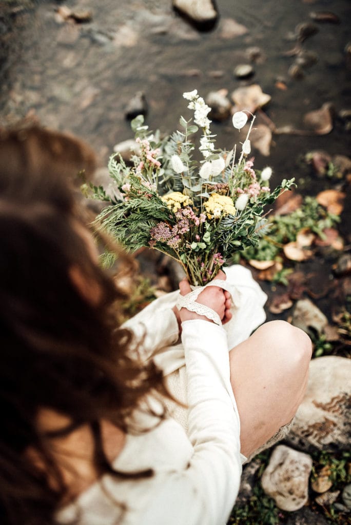 Montana winter wedding