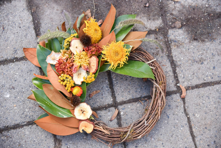 DIY Harvest Wreath