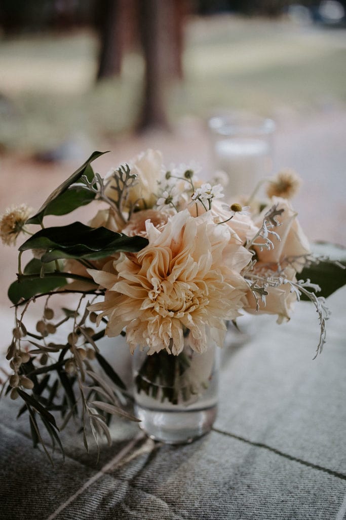 Montana floral table setting