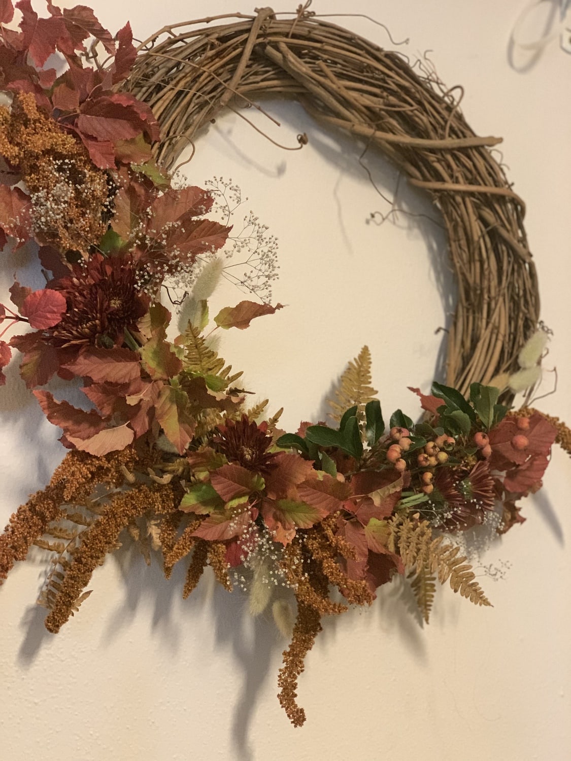 Harvest Wreath Symbolism Earth Within Flowers
