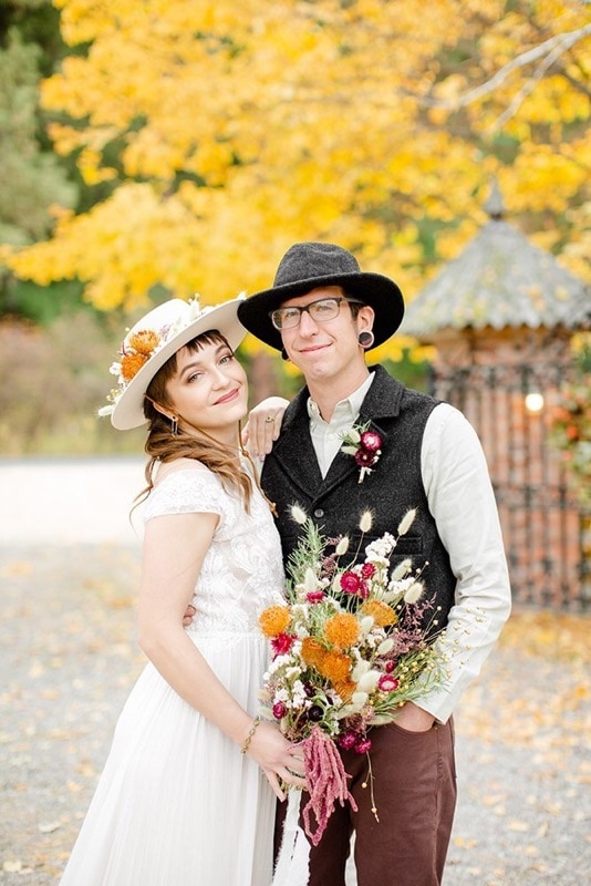 Dried Wedding Flowers