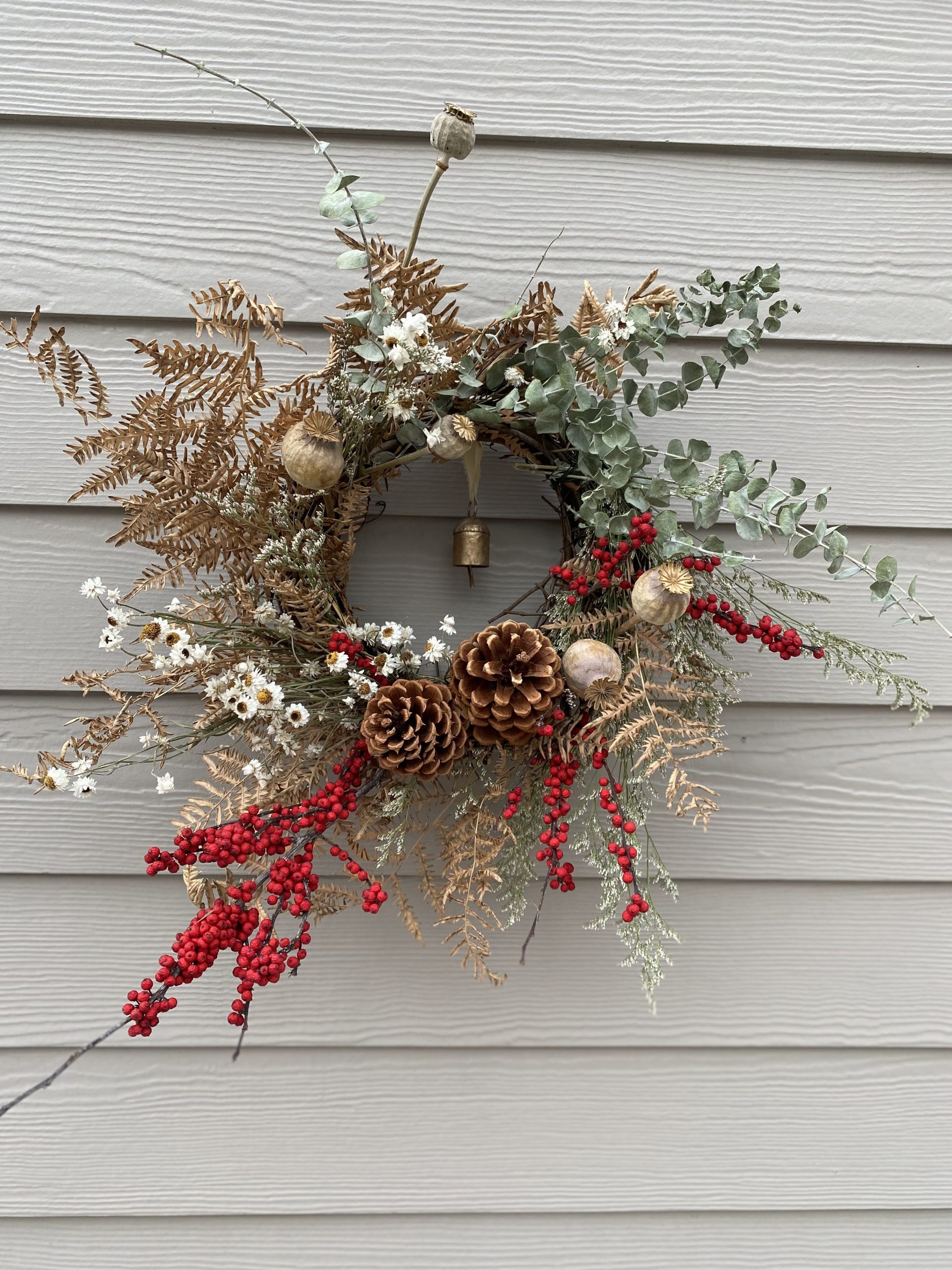 Diy Holiday Wreaths Abundant Edition Earth Within Flowers